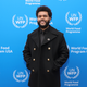 The Weeknd attends the U.N. World Food Programme as it welcomes The Weeknd as a Goodwill Ambassador on October 07, 2021 in West Hollywood, California. (Photo by Rich Fury/Getty Images for U.N. World Food Programme)